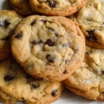 Soft Chewy Gluten Free Cookies on Parchment Paper
