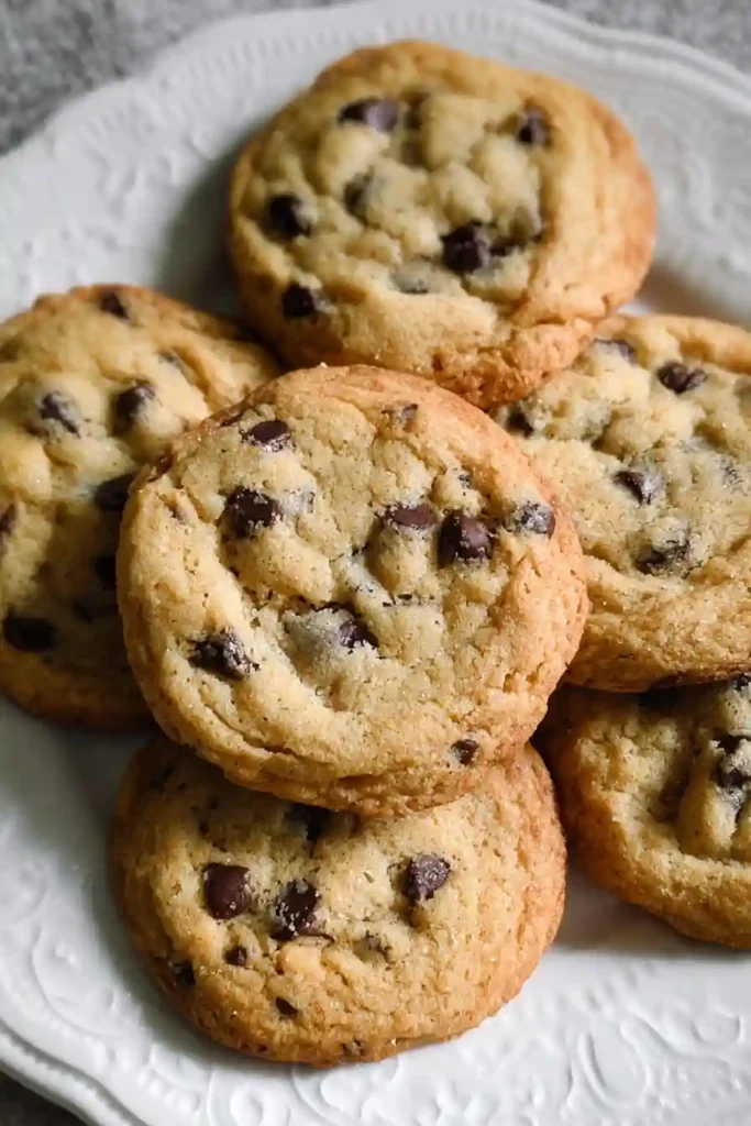 Hot Cookies Cooling with Crispy Golden Edges Fresh from Oven