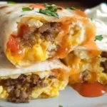 Freezer Breakfast Burritos Recipe