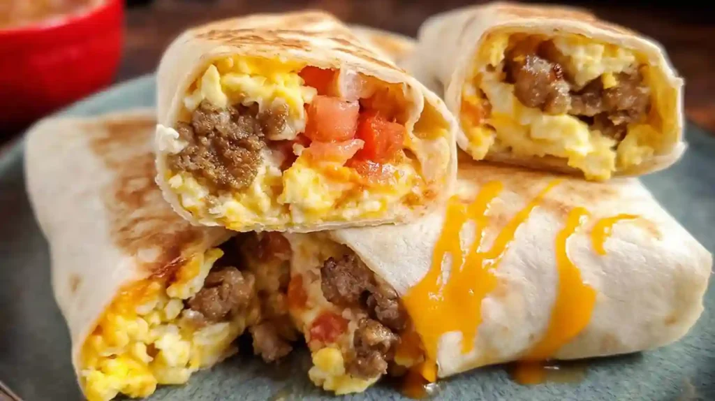 Easy Freezer Breakfast Burritos Recipe