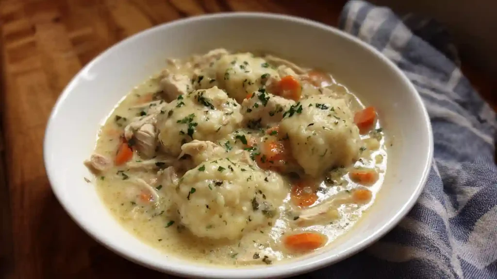 Easy Gluten-Free Chicken and Dumplings Recipe