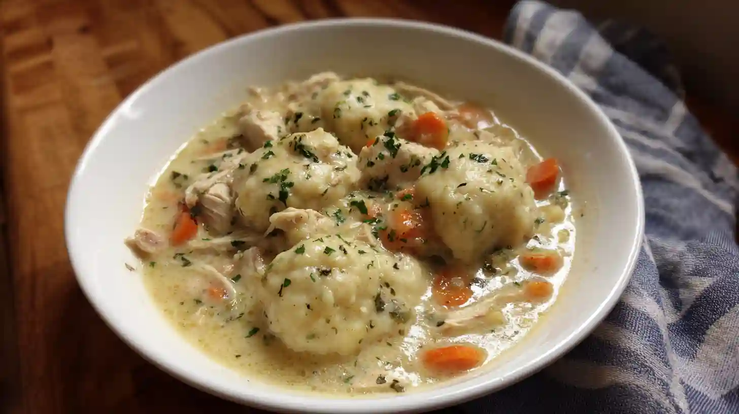 Easy Gluten-Free Chicken and Dumplings Recipe