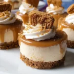 Easy Mini Biscoff Cheesecakes Recipe