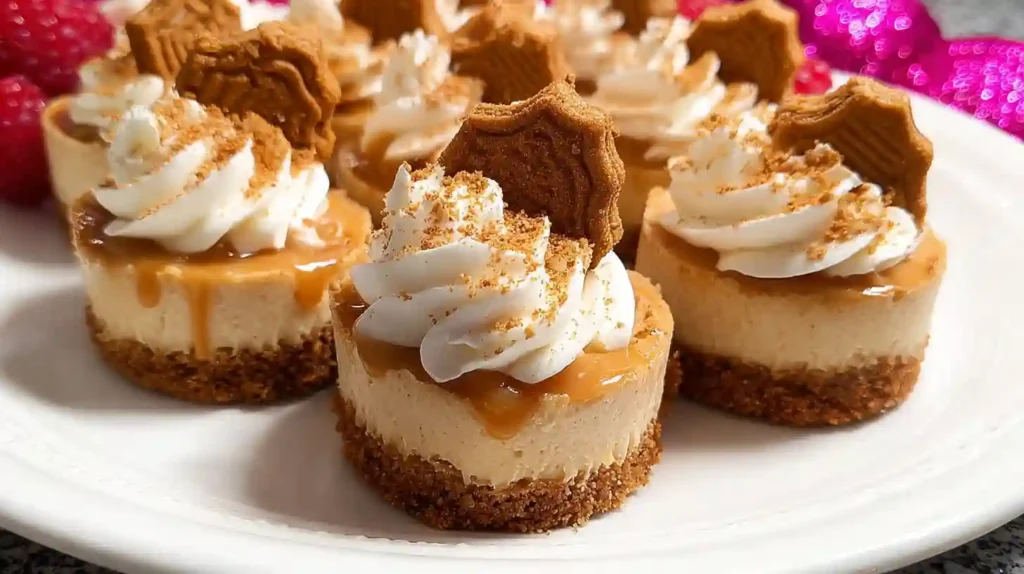 Best Mini Biscoff Cheesecakes Recipe