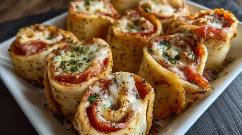 Easy Pizza Roll Ups Recipe
