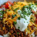 Taco Rice Bowl Recipe