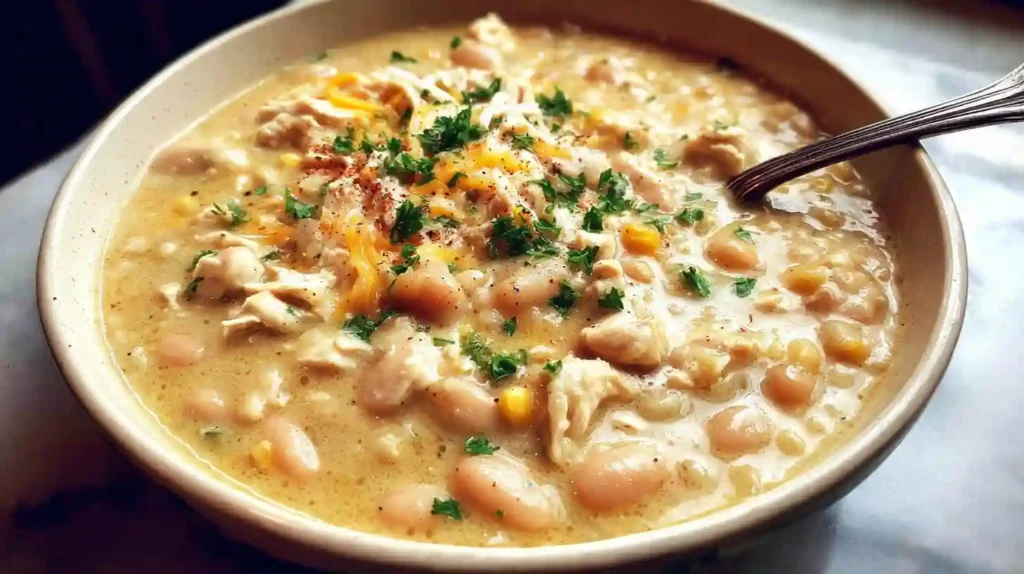 White Chicken Chili Recipe Easy