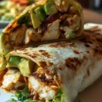 Easy Chicken Avocado Wrap Recipe