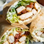 Easy Chicken Caesar Wrap Recipe