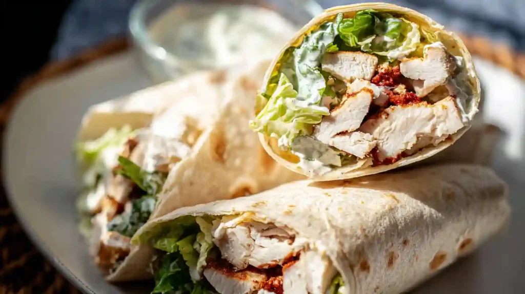 Chicken Caesar Wrap Recipe
