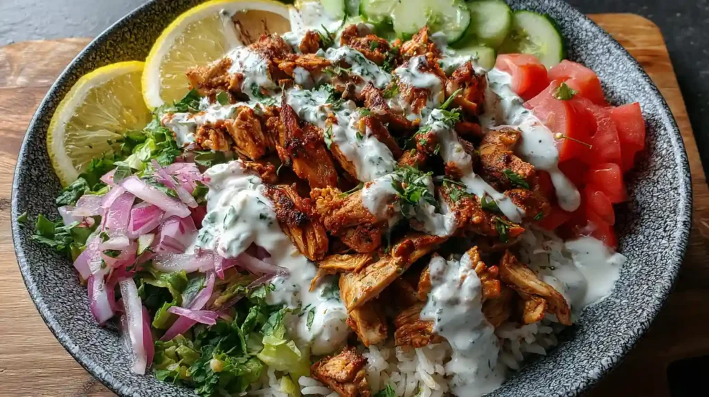 Chicken Shawarma Bowl Recipe
