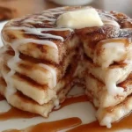 Cinnamon Roll Pancakes Recipe
