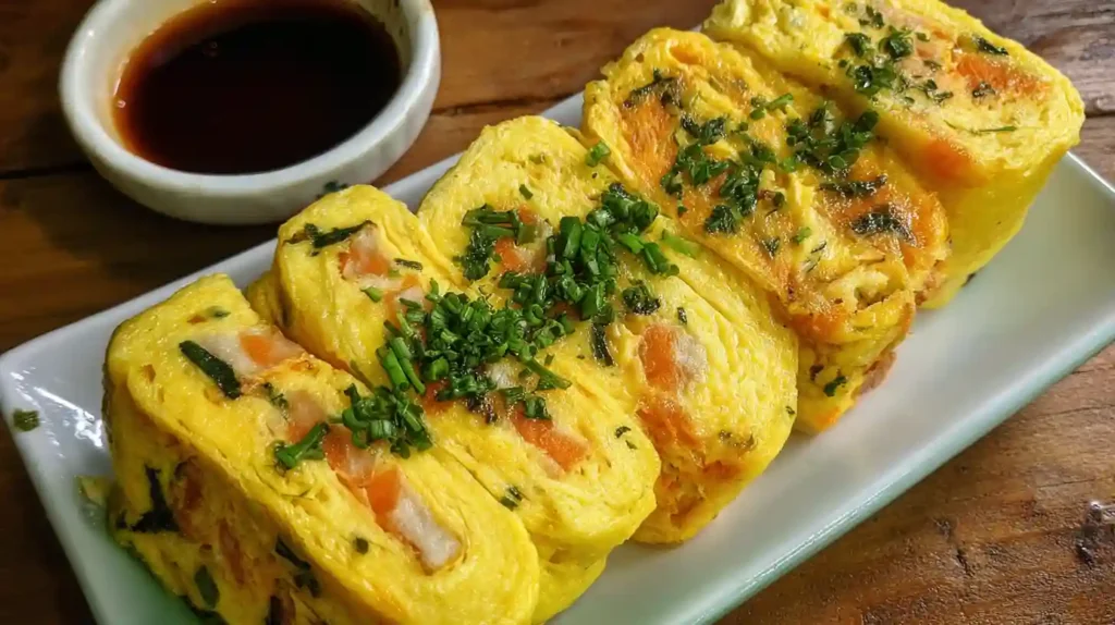 Gyeran Mari (Korean Rolled Omelette) Recipe