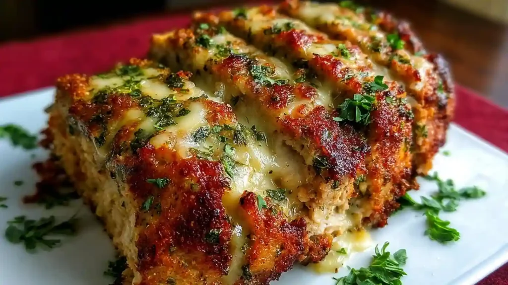 Parmesan Chicken Meatloaf Recipe