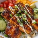 Salmon Bowls Air Fryer Recipe