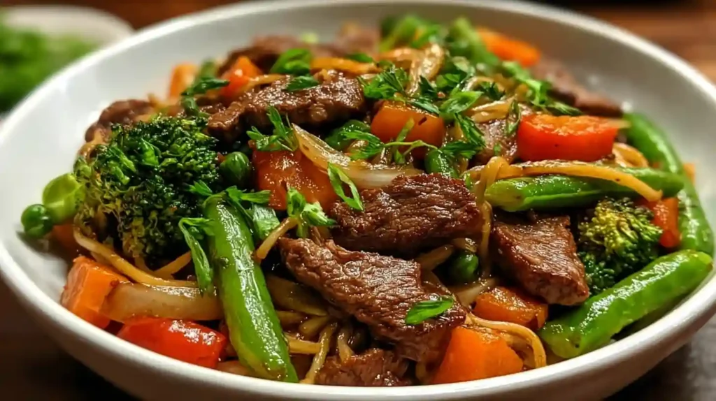 Beef Stir Fry with Vegetables
