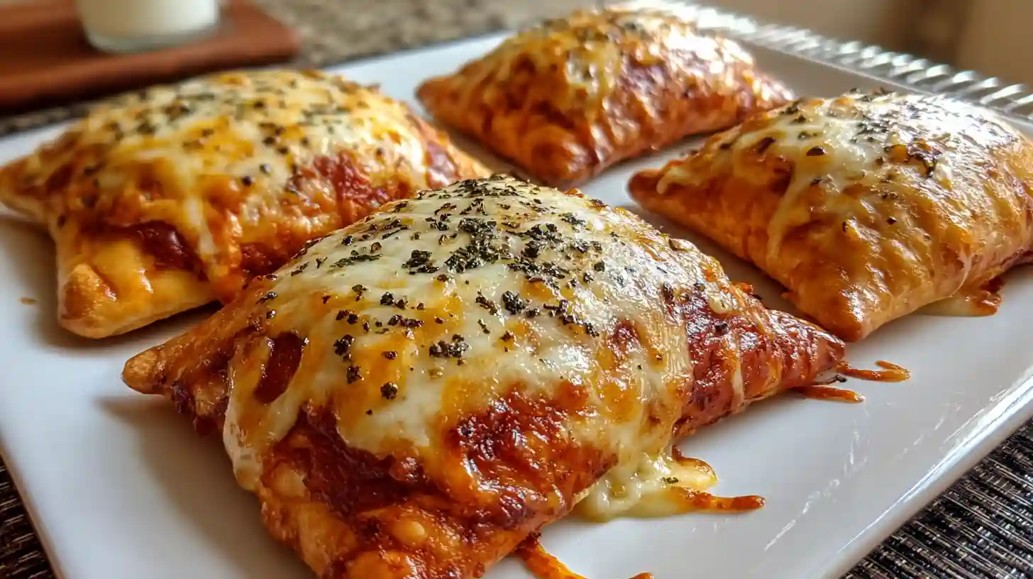 Cheesy Pizza Pockets