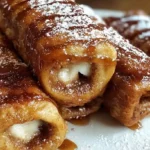 Cinnamon Roll French Toast Roll-Ups