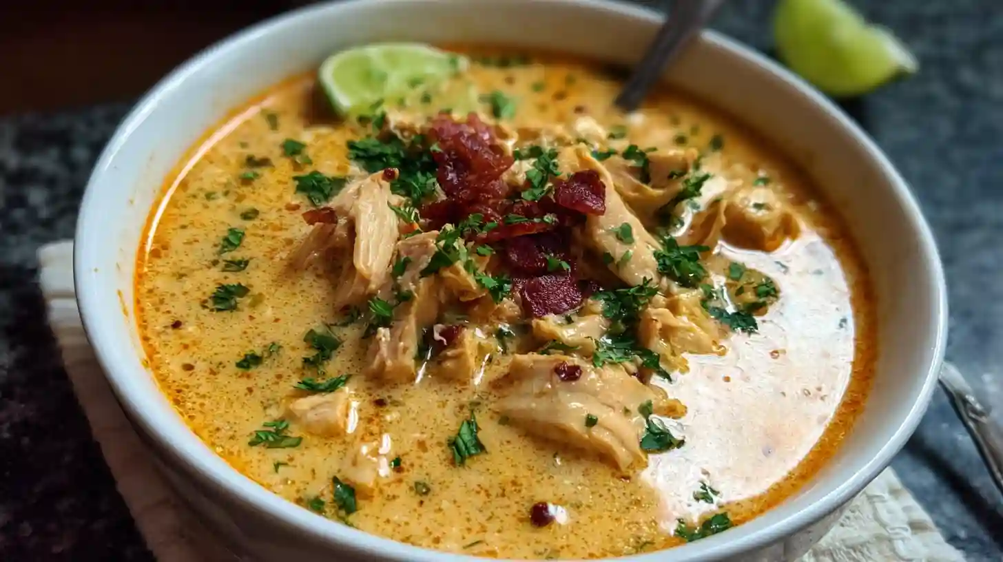 Creamy Chicken Enchilada Soup