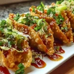 Crispy Chicken Wonton Tacos