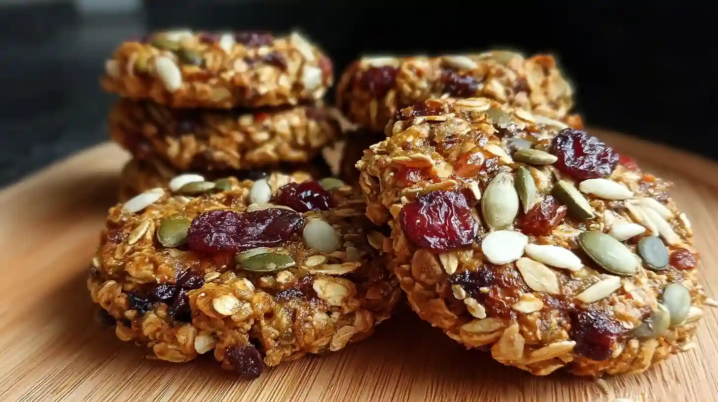 Healthy Nut & Seed Energy Cookies
