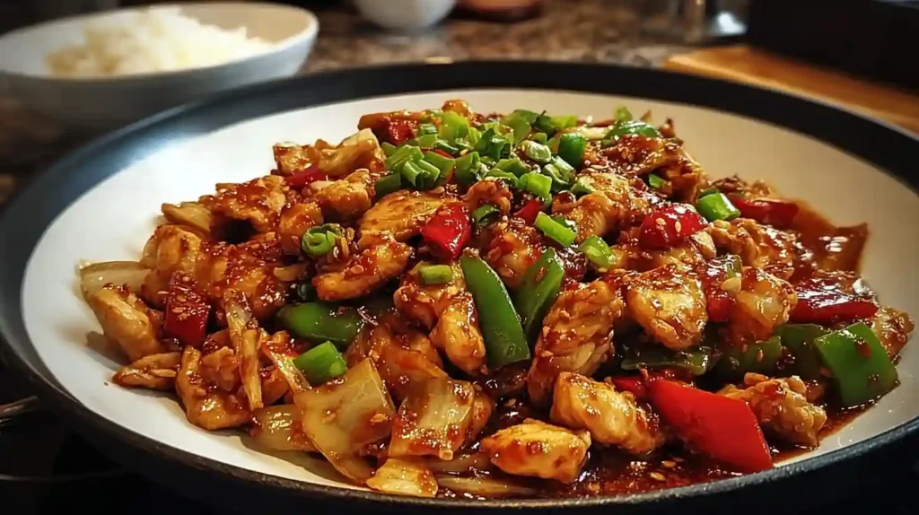Korean Spicy Chicken Stir Fry