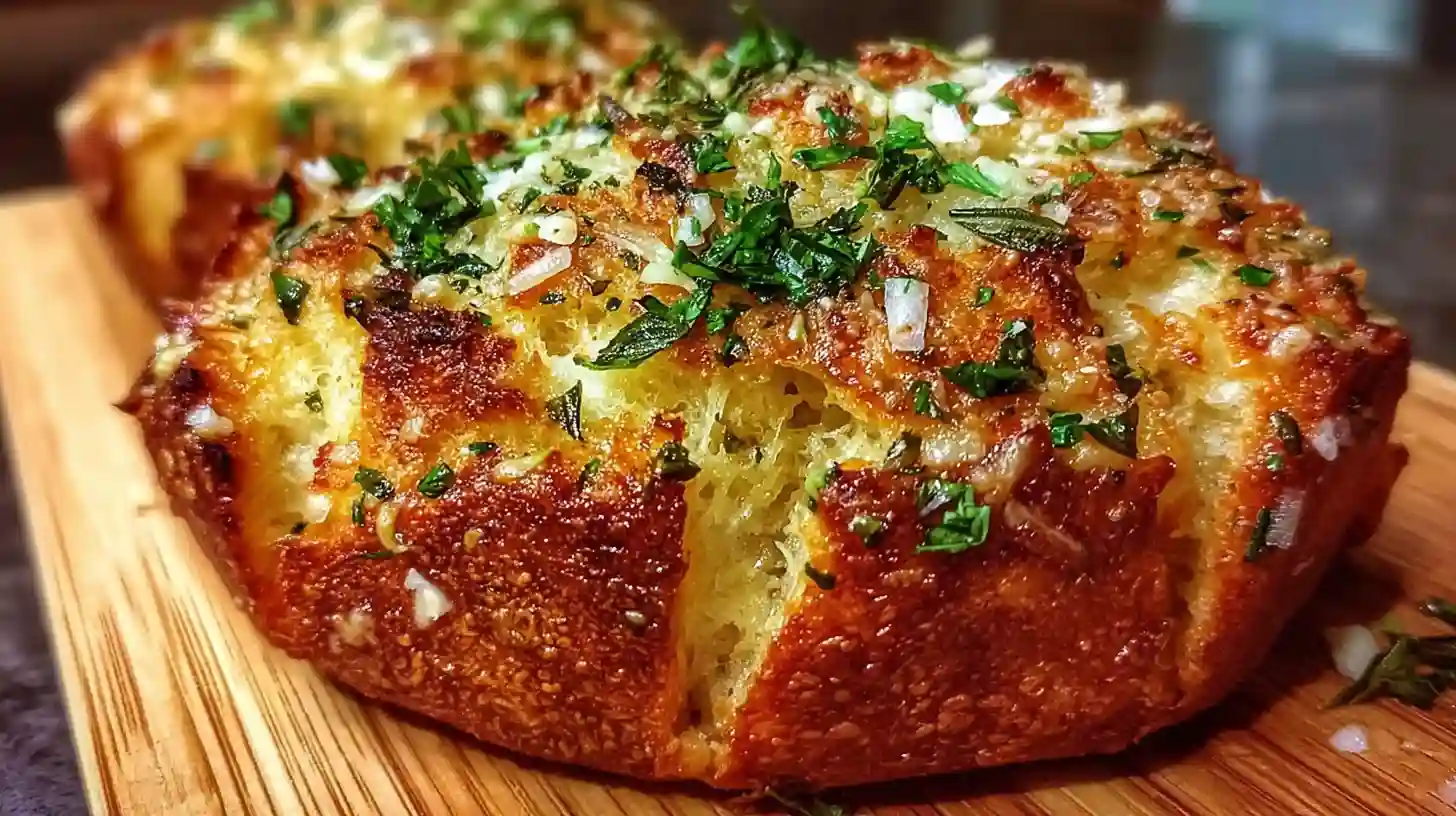 Parmesan Garlic Bread Recipe