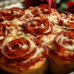 Pizza Roses for Valentine’s Day