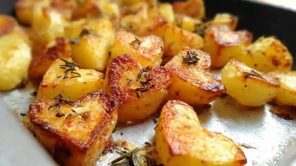 Roasted Heart Potatoes
