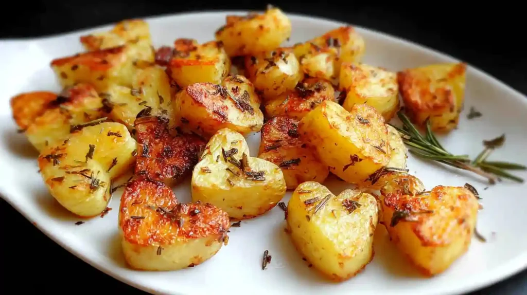 Roasted Heart Potatoes