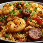 Shrimp Sausage Dirty Rice Recipe