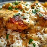 Smothered Chicken and Rice Recipe