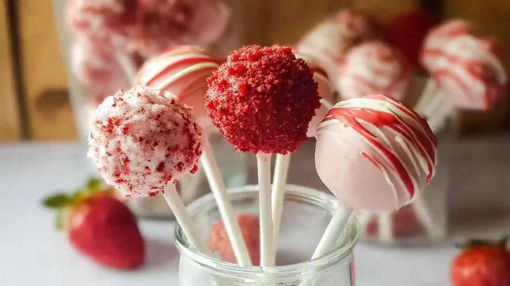 Strawberry Cake Pops
