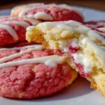 Strawberry Cheesecake Cookies