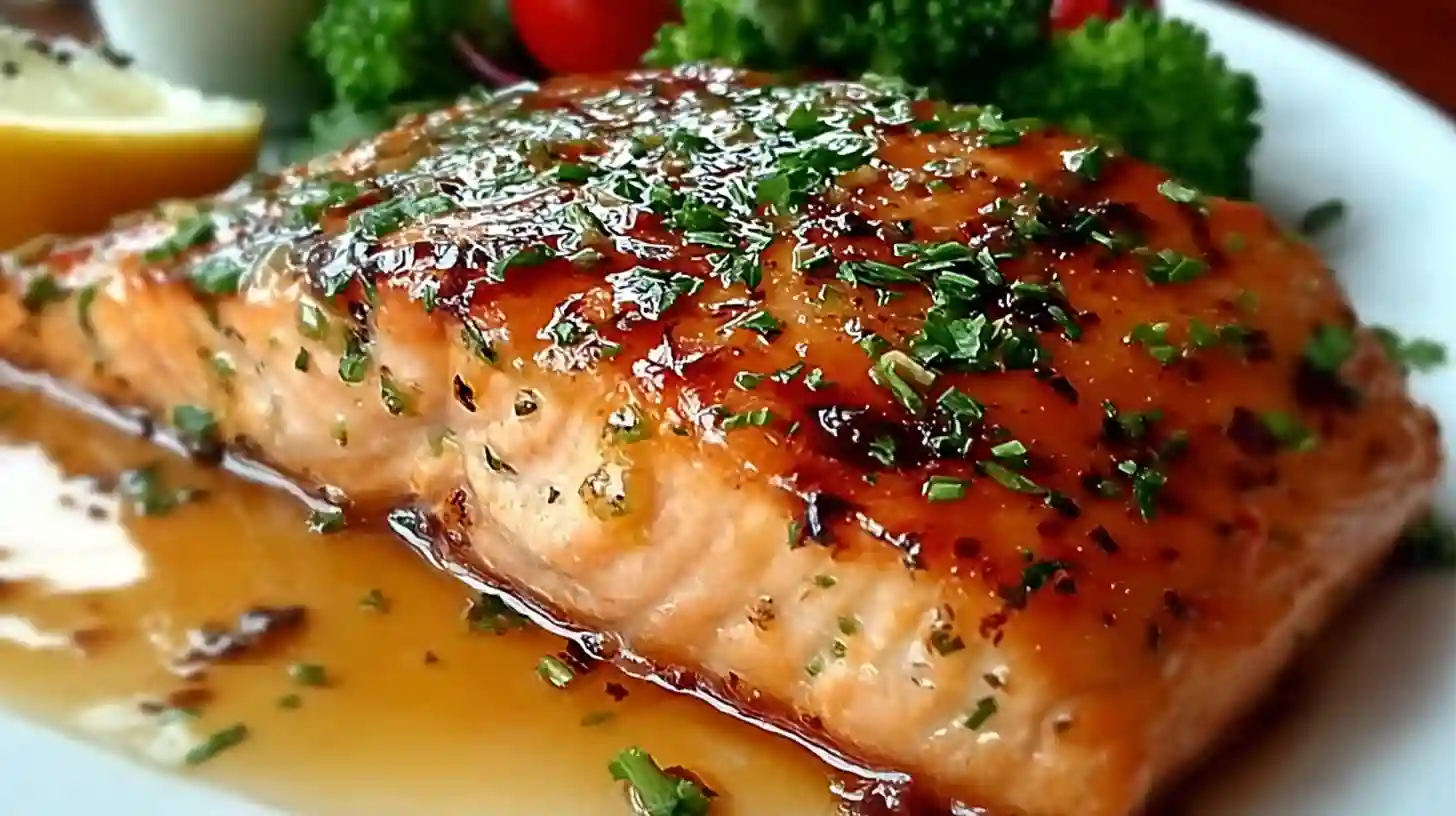 Texas Roadhouse Style Baked Salmon