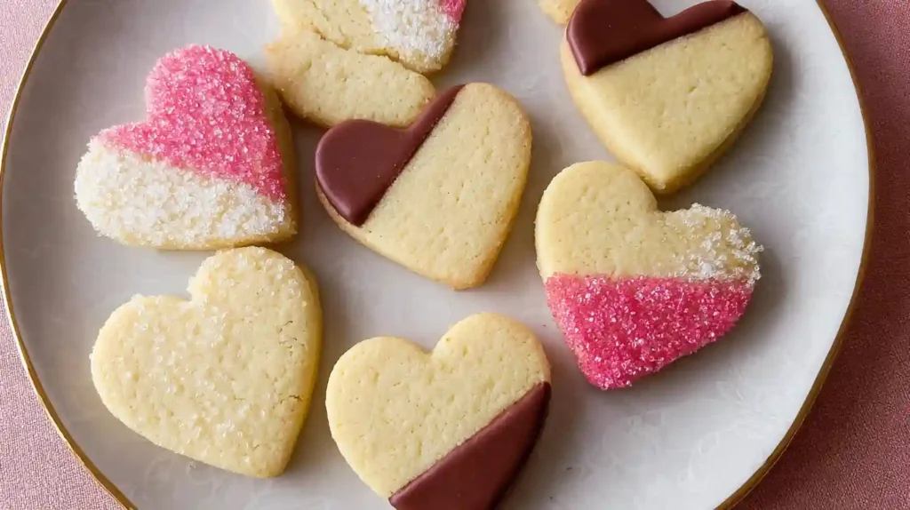 Valentine’s Shortbread Hearts