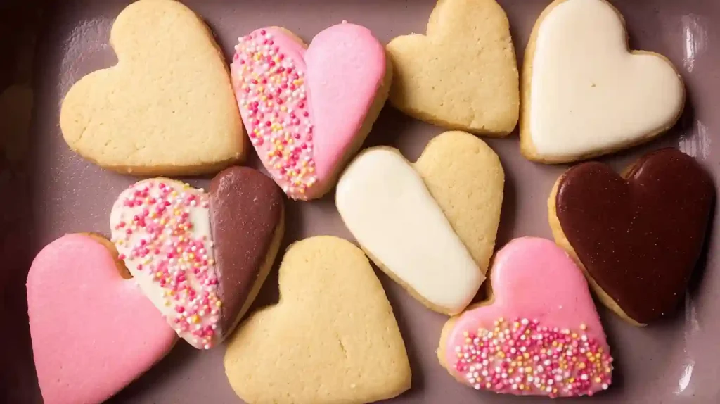 Valentine’s Shortbread Hearts