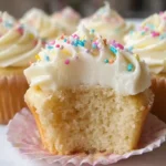 Vanilla Birthday Cupcakes