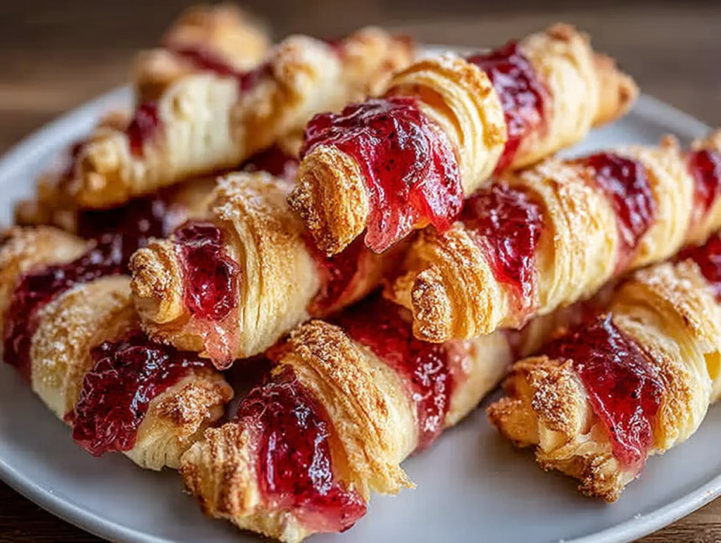 Berry Puff Twists