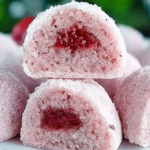 Cherry Snowball Cookies