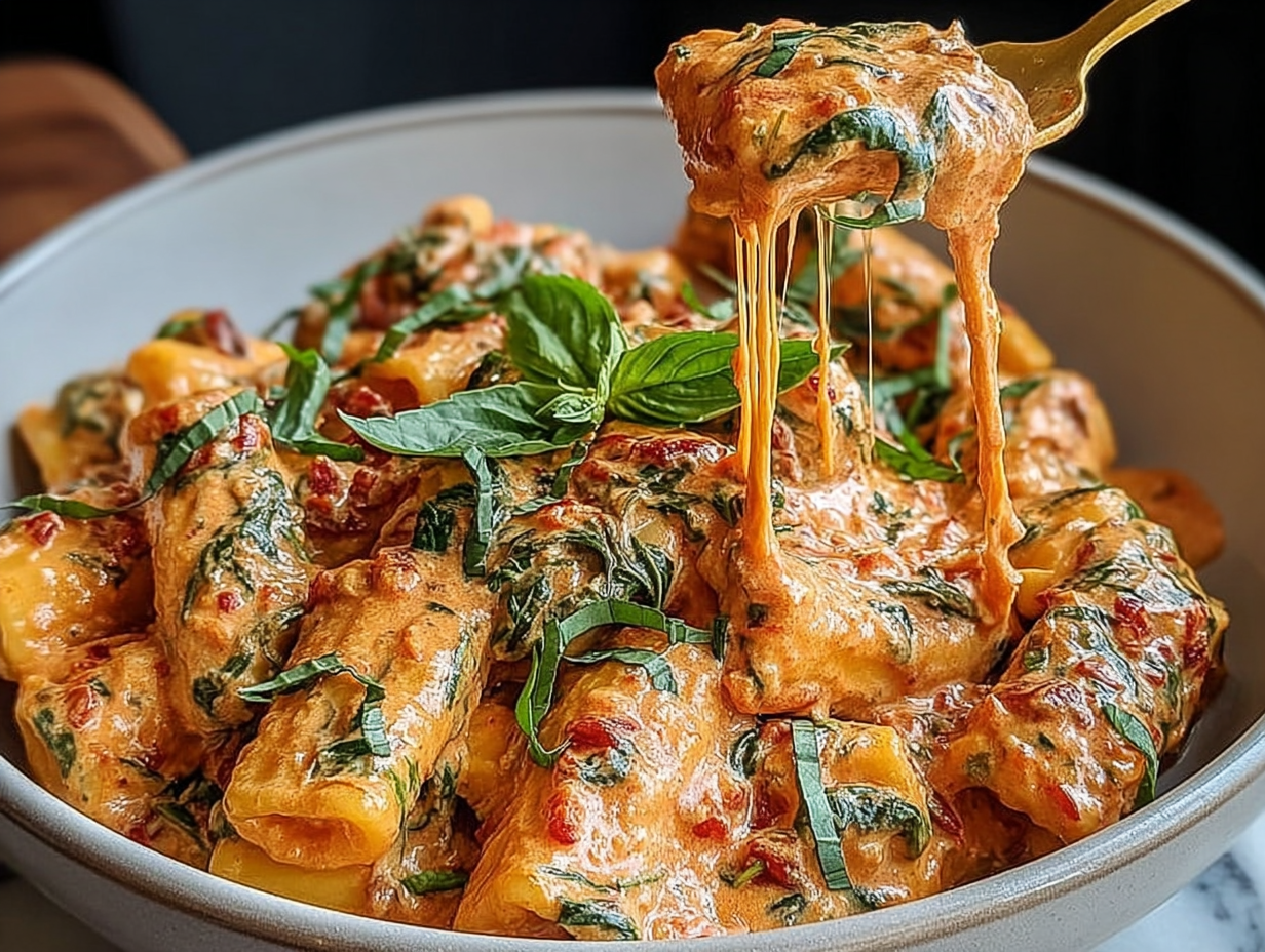 Creamy Tomato Garlic Pasta