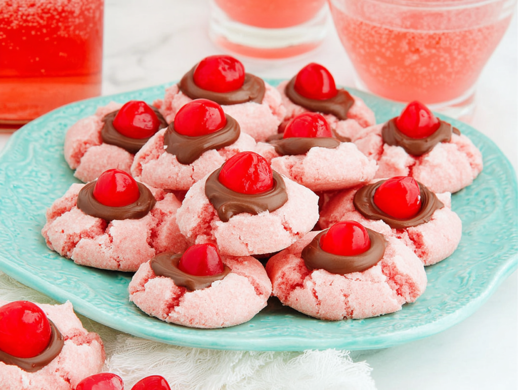 Easy Cherry Blossom Cookies