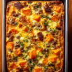 Easy Sweet Potato Egg Casserole