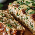 Juicy Garlic Parmesan Chicken Meatloaf: Comfort Food Delight