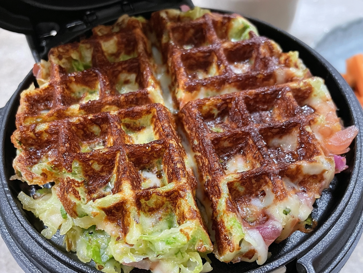 Loaded Potato Waffles