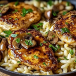 Marsala Chicken Orzo: An Incredible Ultimate Recipe