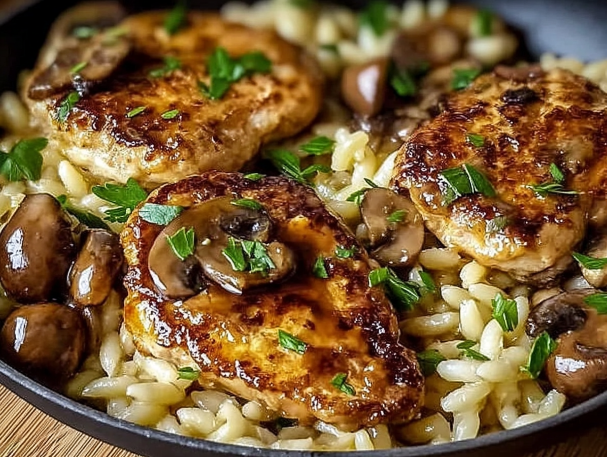 Marsala Chicken Orzo: An Incredible Ultimate Recipe