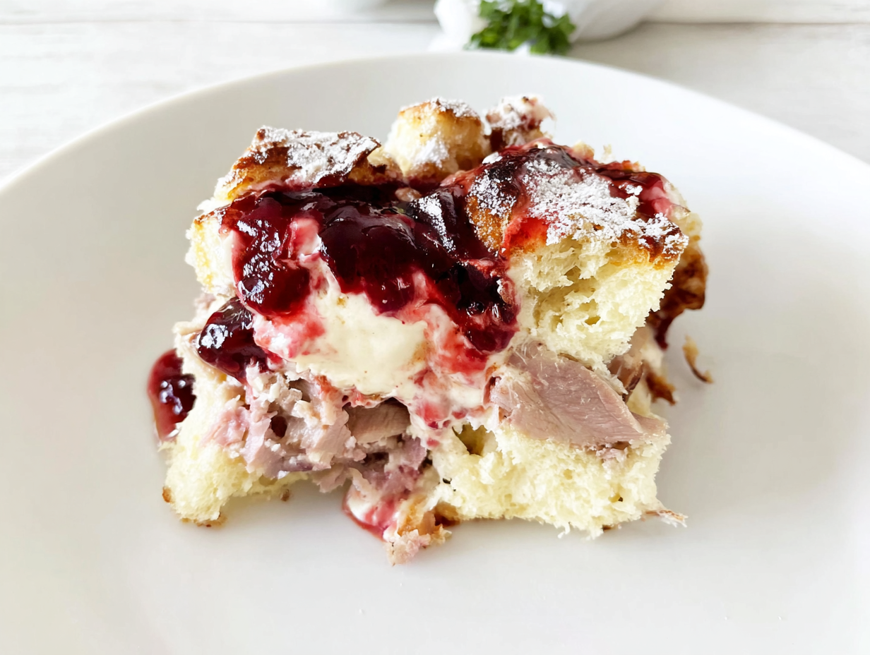 Monte Cristo Breakfast Casserole