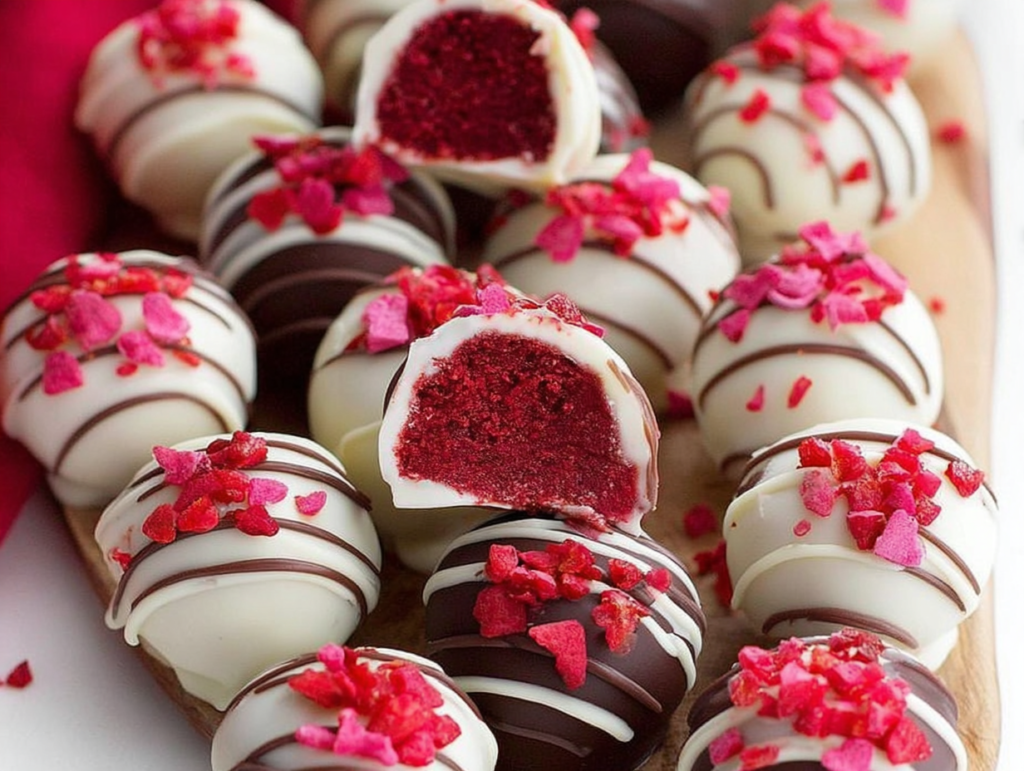 Red Velvet Cake Balls