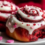 Red Velvet Cinnamon Rolls
